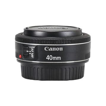 Canon EF 40mm f/2.8 STM met garantie, Ophalen of Verzenden, Gebruikt