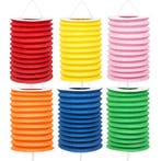 Gekleurde Lampionnen 13cm 12st, Verzenden, Nieuw