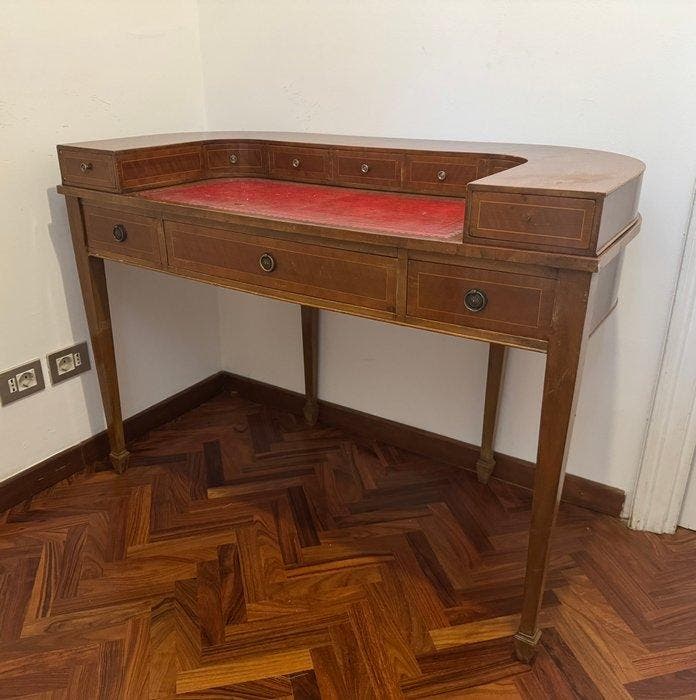 Bureau - Walnoot - Directie, Antiquités & Art, Antiquités | Autres Antiquités