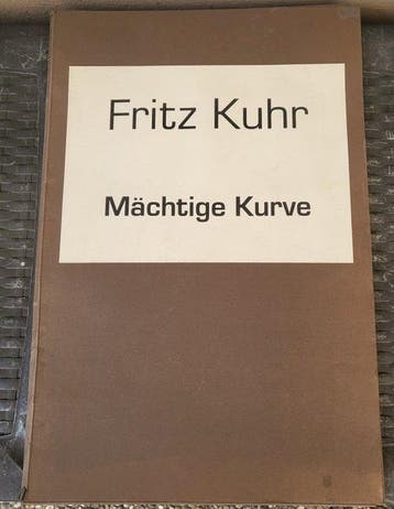Fritz Kuhr (1899–1975) - Mächtige Kurve