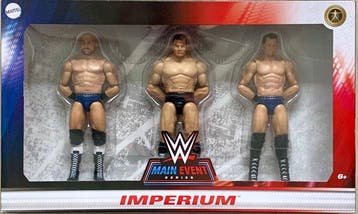 Mattel - Speelgoed figuur 6 WWE Figuren