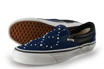 Vans Instappers in maat 42 Blauw, Overige typen, Zo goed als nieuw, Vans, Verzenden