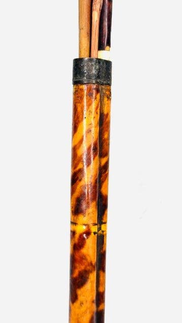 Etui voor baguettes en mes - Japan - Meiji periode