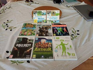 Nintendo - Wii - Videogameconsole + games - Zonder originele, Nieuw