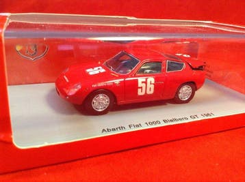 Spark 1:43 - Model raceauto - ref. #S1301 Fiat Abarth Simca, Nieuw