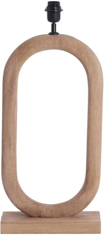 2dekans | Light & Living tafellamp Paceco bruin – 30x12x59, Huis en Inrichting, Ophalen of Verzenden, Nieuw