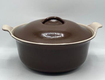 Le Creuset - Cocotte - n°24 - fonte, Émail, Antiek en Kunst