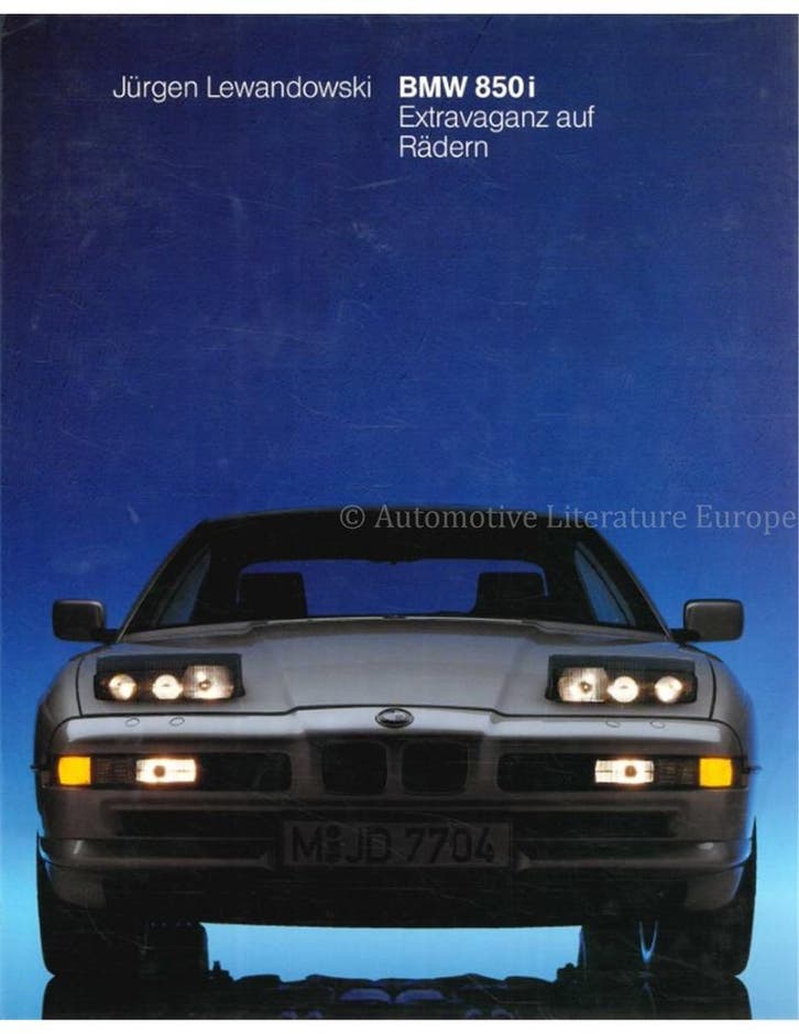 BMW 850I, EXTRAVAGANZ AUF RÄDERN, Livres, Autos | Livres