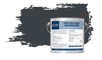 Wixx PRO Aqua Houtenvloer Matt RAL 7016 | Antracietgrijs 5L, Verzenden, Nieuw