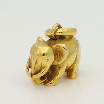 Hanger - 14 karaat Geel goud
