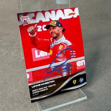 Ferrari - Topps Now - (032) Lewis Hamilton Highest grand, Nieuw