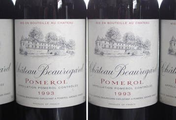 1993 Château Beauregard - Pomerol - 6 Flessen (0.75 liter)