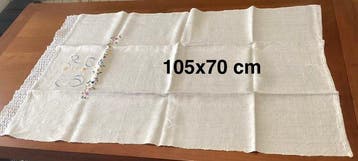 Handdoek (3) - 140 cm - 70 cm, Antiek en Kunst