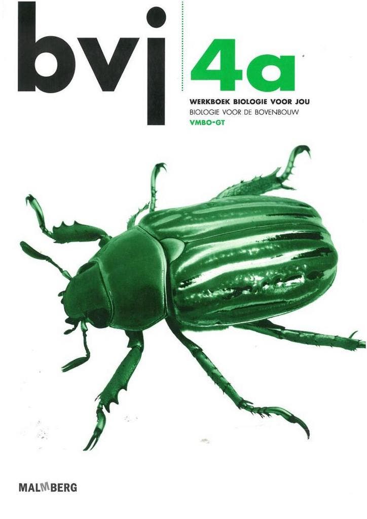 Biologie Voor Jou - Werkboek - 4 VMBO-GT - Deel A - 6e, Livres, Livres scolaires, Envoi