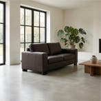 Leren bank Enjoy - 2,5 zits - Toledo Caffe (donkerbruin) -, Nieuw, Ophalen of Verzenden, Modern, 200 tot 250 cm