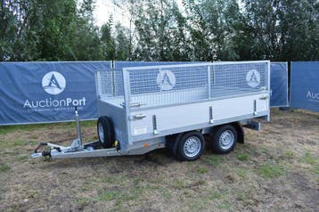 Veiling: Aanhangwagen Kipper BW Trailers 2700kg 330x180cm Ni