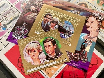 Verenigd Koninkrijk 1981 - Collectie 1.200 postzegels, Gestempeld