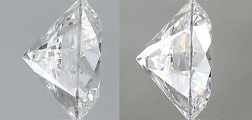 Zonder minimumprijs - 2 pcs Diamant (Natuurlijk) - 0.82 ct -, Nieuw