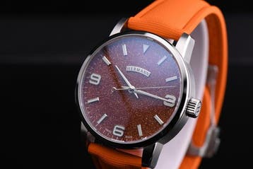 Hermann Stellar - Automatic Swiss Made - Aventurine, Nieuw