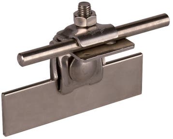 Dehn Klem StSt 0,7-8mm Haaks Met Klembeugel - 365059, Doe-het-zelf en Bouw, Verzenden, Nieuw