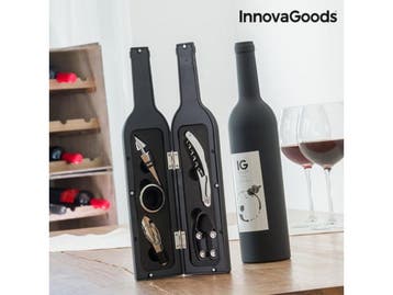 ERNESTO Sommelier Set - Wijn Cadeaupakket - 5-delig -, Verzenden