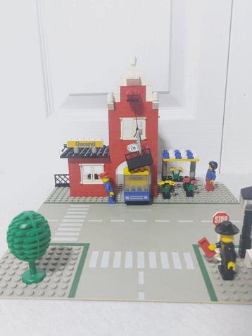 Lego Set - 1620 - Classic Town - Chocomel fabriek uit 1978, Nieuw