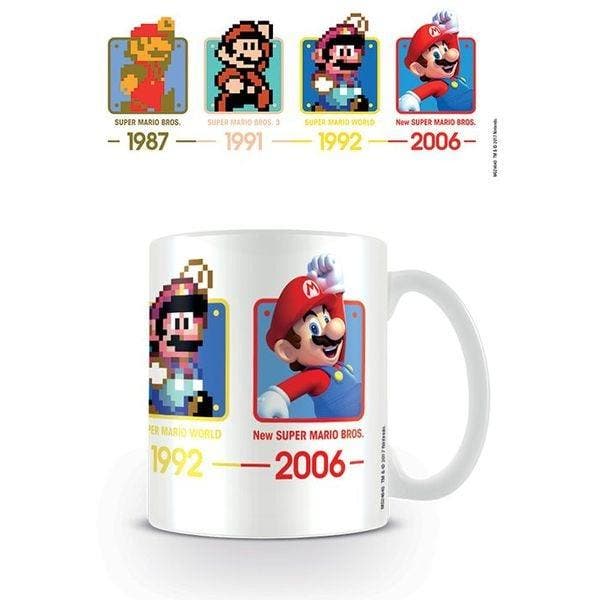 Super Mario dates mug, Huis en Inrichting, Keuken | Servies, Nieuw, Ophalen of Verzenden