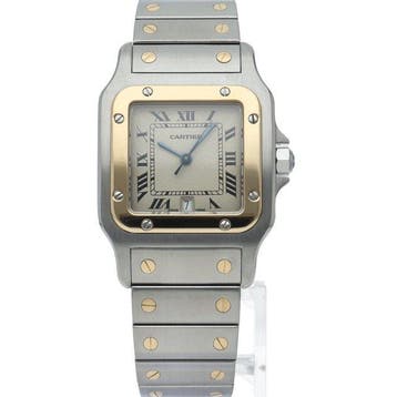 Cartier - Santos Galbe LM Watch Two-tone - W20011C4 - Homme