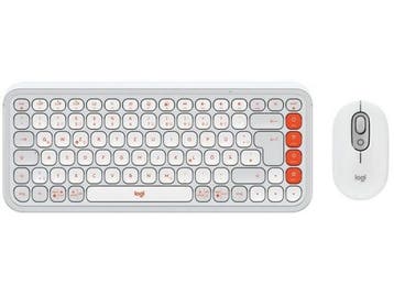 Logitech POP Icons Combo - Toetsenbord en Muis - Draadloos -, Verzenden, Nieuw, Logitech