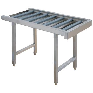 Aanvoertafel (Links/Rechts) | RVS | Transportrollen |, Verzenden, Nieuw in verpakking
