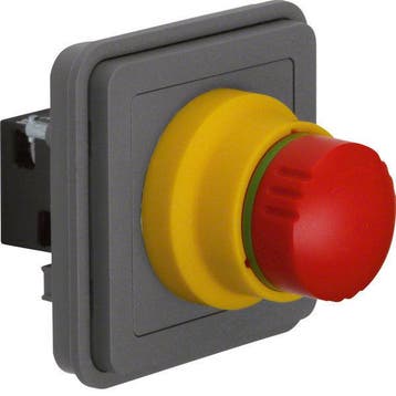 Hager Berker Interrupteur darrêt durgence W.1 gris -, Doe-het-zelf en Bouw, Verzenden, Nieuw