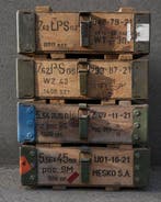Mesko - Caisse (4) - wz.43 - Bois, En alliage - Caisses en