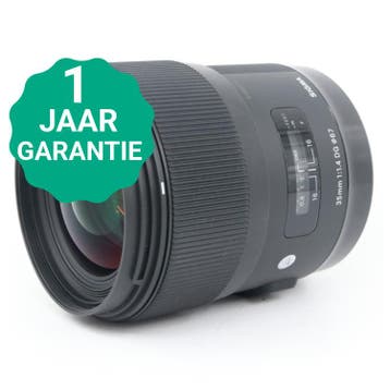 Sigma 35mm f/1.4 DG HSM Art Canon EF | Tweedehands, Verzenden, Zo goed als nieuw