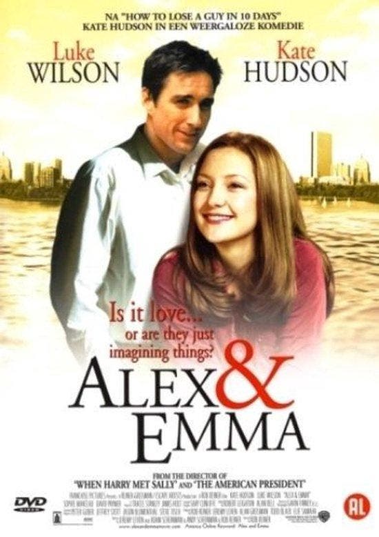 Alex and Emma (dvd tweedehands film), Cd's en Dvd's, Dvd's | Actie, Ophalen of Verzenden