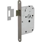 Woningbouw loopslot geborsteld rvs - voor binnendeur - Du..., Ophalen of Verzenden, Slot