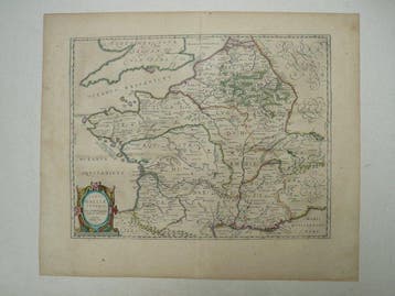 Frankrijk - België, Luxemburg, Bretagne, Provence; W. Blaeu, Nieuw