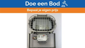 Bieden: Wiska ES-DL-PU floodlight white, Ophalen of Verzenden