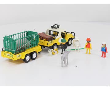 Playmobil 3528+3529 safariset met neushoorn VVP #9572, Ophalen of Verzenden, Gebruikt
