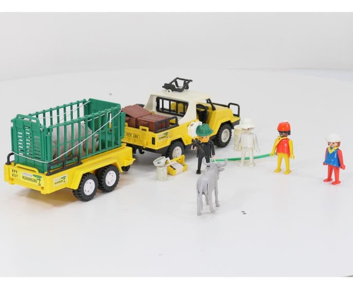 Playmobil 3528+3529 safariset met neushoorn VVP #9572, Hobby & Loisirs créatifs, Modélisme | Autre, Enlèvement ou Envoi