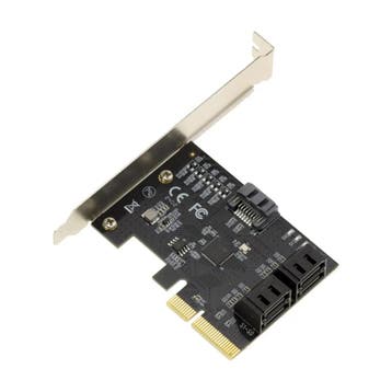 KALEA-INFORMATIQUE PCIe 3.0 x4 Controller-kaart met 5 poo..., Computers en Software, Ophalen of Verzenden, Nieuw