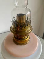 Olielamp - Opaline glas