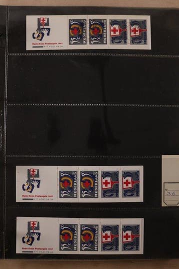 Nederland 1964/1989 - Lot automaatboekjes/combinaties uit