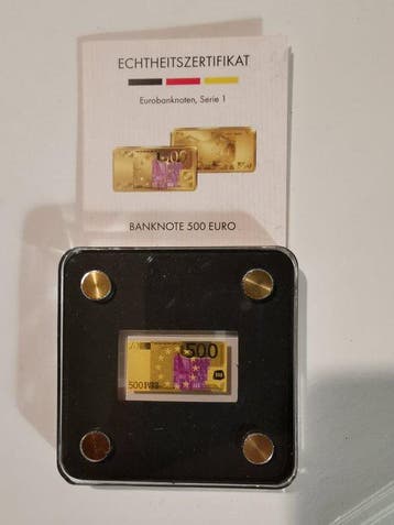Duitsland. ND 500 euro 1/500 Oz oro (.999) (Zonder