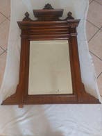 Spiegel - Hout - Antieke spiegel - Hoogte: 110 cm