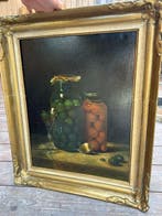 Hollandse school (XX) - Stilleven met ingemaakte vruchten in, Antiek en Kunst