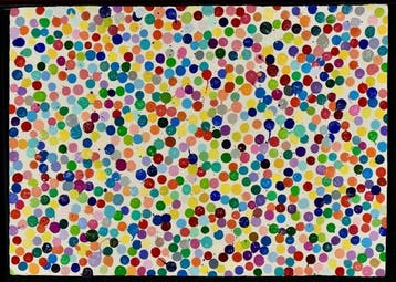 Damien Hirst (1965) - The Currency - 1325 (Music died out of