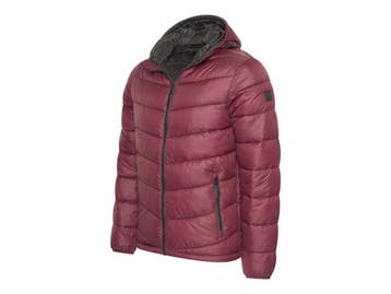 Veiling - Cappuccino Italia Hooded Puffer Jacket Burgundy -, Kleding | Heren, Jassen | Winter, Nieuw