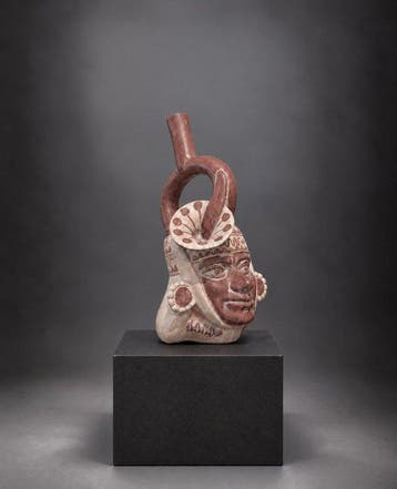vase mochique - Terre cuite - Pérou - XXIe siècle