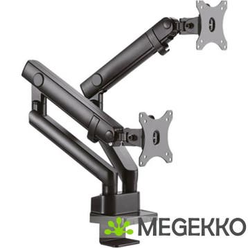 ICY BOX IB-MS314-T flat panel monitor arm 2x32  max, Computers en Software, Verzenden, Nieuw