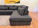 Overstock Deal SofaCycle - Donkergrijze Ruime Hoeksalon, Huis en Inrichting, Ophalen of Verzenden, Nieuw